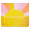 C.R. Gibson TW8-25063 Kailo Chic Sunny Days Disposable Paper Guest Towels and Dinner Napkins, 8" x 4.25", Multicolor, 16pcs view 1