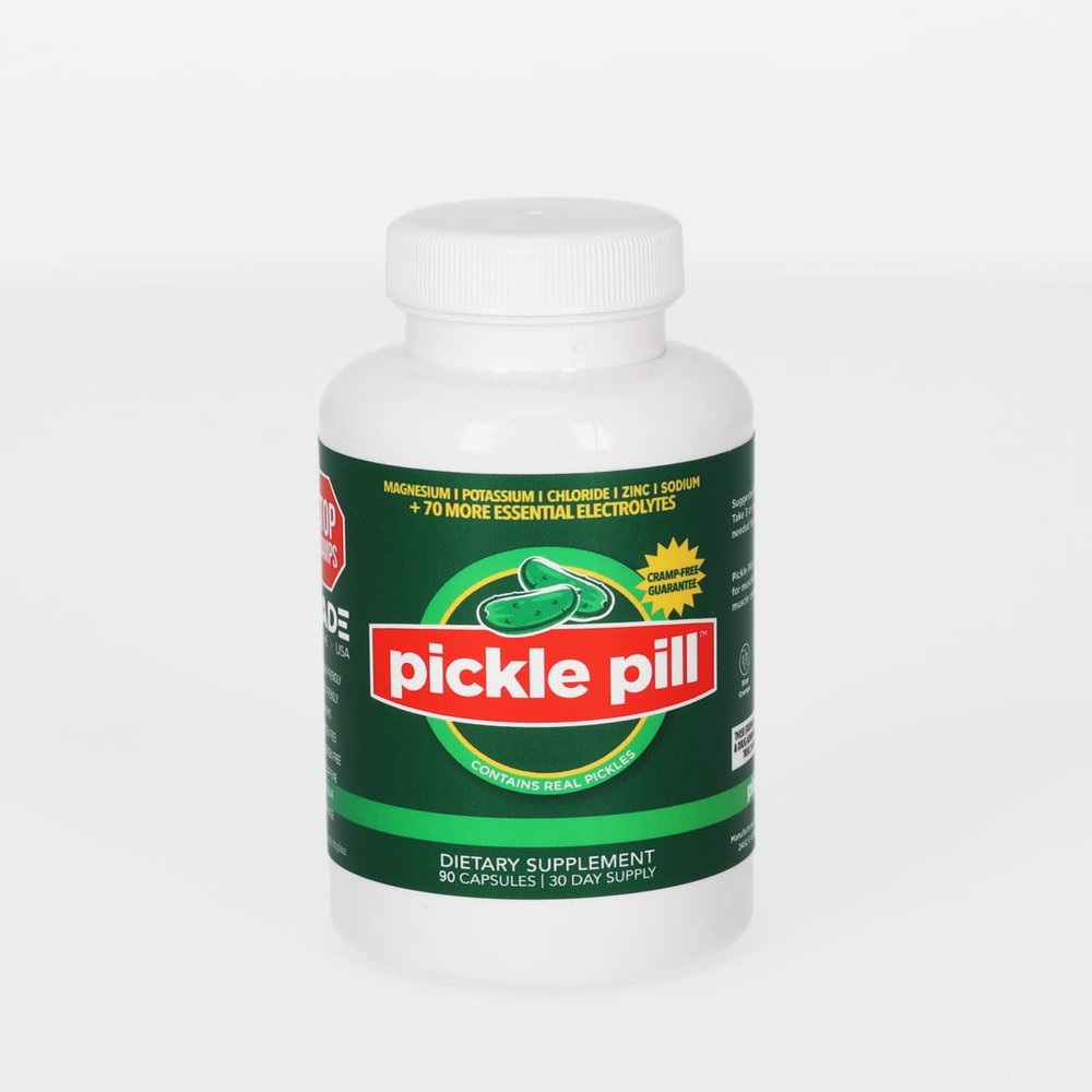 Cramp Defense, Rapid Muscle Recovery, Leg Cramps, No Pickle Juice Taste Capsules, Electrolyte Hydration Powder, Muscle Relaxer with Vitamins Magnesium, Potassium, Vitamin D3, 90 Tablets