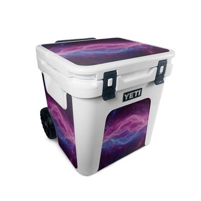 MightySkins Skin Compatible with Yeti Roadie 48 Wheeled Cooler - Raw Energy | Protective, Durable, and Unique Vinyl Decal wrap Cover | Easy to Apply, Remove, and Change Styles | Made in The USA