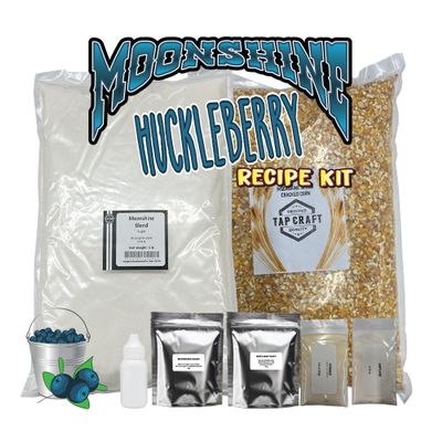 Tapcraft - Complete Huckleberry Moonshine Mash Recipe Kit - Make Your Own Huckleberry Moonshine at Home - Great Gifts Ideas - Gifts for Him - Gifts for Her