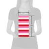 American Greetings 10.5" Valentines Day Goodie Bags, Hearts and Stripes (16-Count) view 4