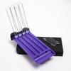 Rollie Boy Waterproof Travel Holder | Holds 4 King Cones | Holds mini Lighter or Matches | Smell Resistant | Discreet (Royal Purple) view 3