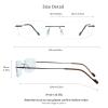 YEIN Blue Light Blocking Glasses, Anti Eyestrain, TV Glasses for Women Men(Brown + brown,+4.00) view 4