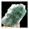 WGPHD Health & Household Natural Green Modified Fluorite and White Quartz Crystal Mineral Samples (Size : 500-550g) view 1