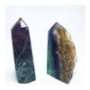 WGPHD Health & Household Crystal Wand Natural raw Fluorite Quartz Point Blue Fluorite Tower Points Mineral Specimen Healing 1pcs view 2