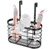 Aolldy 3 in 1 Hair Tool Organizer - Adjustable Height Wall Mounted/Cabinet Door Bathroom Organizer, Under Sink for Hair Dryer, Flat Irons, Curling Wands, Straighteners view 1