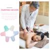 Beavorty 6pcs Silicone Cupping Therapy for Body and Face Massage Moisture Absorption and Relaxation and Portable Massage Cups Pink Purple Green and Blue view 2