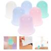 Beavorty 6pcs Silicone Cupping Therapy for Body and Face Massage Moisture Absorption and Relaxation and Portable Massage Cups Pink Purple Green and Blue view 3