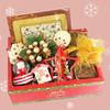 Ghasitaram Gifts Jaiccha Christmas Gifts Christmas Hamper box With Chocolate Bark view 1