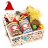 Ghasitaram Gifts Jaiccha Christmas Gifts White Metal Christmas Hamper Basket view 2