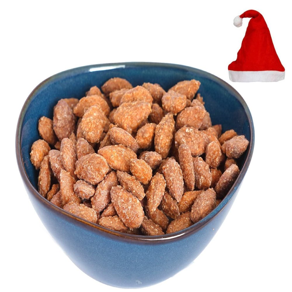 Ghasitaram Gifts Jaiccha Christmas Gifts Caramel Almonds 800 gms