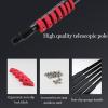 SHENUZ Water Fed Pole Kit, Window and Solar Cleaning Pole w/Water Fed Telescopic Brush/Brush Aluminum Outdoor Window Cleaner, Cleaning and Washing Tool,29FT/9M view 4