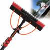 SHENUZ Water Fed Pole Kit, Window Cleaning Kit, Window Cleaning Pole,Tall Window Glass Cleaning Photovoltaic and Solar Panels,19FT/6M view 1