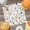 ANNBAKING Premium Deli Paper, 10" x 10" - 200 Pk - Greaseproof, Microwaveable, Sandwich Wrapping Paper Sheets for Bakery, Picnic, Festival, Fair or BBQ view 3