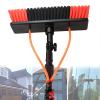 Water Fed Pole Kit, Water Fed Brush, Water Fed Cleaning System, Cleaning Tool Outdoor Window Cleaner, Solar Panel Cleaning Syste,24FT/7.2M view 1