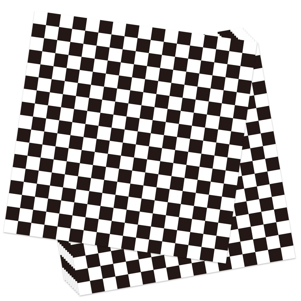 Premium Deli Paper 10"x10"- 200 Pk - Sandwich Wrapping Greaseproof Paper Sheets, Bread/Rolls Deli Paper Liners, Baskets Lining Wrappers for Fish & Chips or Burger & Fries