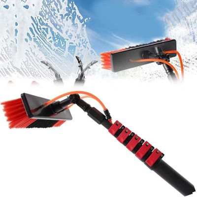 Water Fed Pole Kit, Length Water Fed Brush, Water Fed Cleaning System, Window Cleaning Kit High Window Cleaning Kit Professional Telescoping Pole,29FT/9M