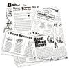 Premium Deli Paper 10"x10"- 200 Pk - Sandwich Wrapping Greaseproof Paper Sheets, Bread/Rolls Deli Paper Liners, Baskets Lining Wrappers for Fish & Chips or Burger & Fries view 1