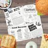 Premium Deli Paper 10"x10"- 200 Pk - Sandwich Wrapping Greaseproof Paper Sheets, Bread/Rolls Deli Paper Liners, Baskets Lining Wrappers for Fish & Chips or Burger & Fries view 3