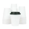 UNIQ 1000-Count 16 oz White Paper Coffee Cups | Disposable Hot Drink Cups for Coffee, Tea, and More | Hot Cup Factory view 4