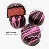 MalibuGift Dark Chocolate Soft Center Cream Candies for Valentines Day view 3