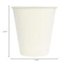 UNIQ 1000-Count 12 oz Paper Coffee Cups White Color | Disposable Hot Drink Cups for Coffee, Hot Chocolate, Tea, Smoothies | Lid Sold Separately | Hot Cup Factory view 4