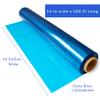 FIESTA WRAPS Clear Cellophane Wrap Roll (31.5 in x 110 ft each) and Blue Cellophane Wrap (16 in x 200 ft each) Cellophane Wrap Bundle view 3