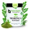 ALADA ORGANIC Moringa Powder Organic Certified Moringa Leaf Powder, Moringa Oleifera - Rich in Antioxidants and Immune Vitamin, Superfoods for Moringa Tea, Moringa Drink, India Grown, Vegan -7.05 OZ view 1