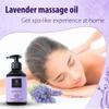 Orient Therapy Lavender Massage Oil for Massage Therapy - Aromatherapy Scented Massage Oil for Couples- Soothing, Calming & Aromatic Body Oil - Non-Greasy & Lightweight - 250 ml view 2
