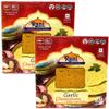 Rani Pappadums (Indian Lentil Wafer Snack) Garlic Papad 7oz (200g) Approximately 15pc, 7 inches, Pack of 2 ~ All Natural | Gluten Friendly | NON-GMO | Vegan | Indian Origin view 1