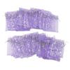 100 Drawstring Sheer Mesh Bags, Star Pattern 4.5 X 3.3 Inch Satin String Mesh Bags () view 1