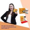 CUROfit Convenient Health Monitoring with L5 Total Cholesterol & Glucose HOME Test Kit - Compact and Portable, Comprehensive Kit, Instant Results, Easy to Use, and Accurate Readings view 3
