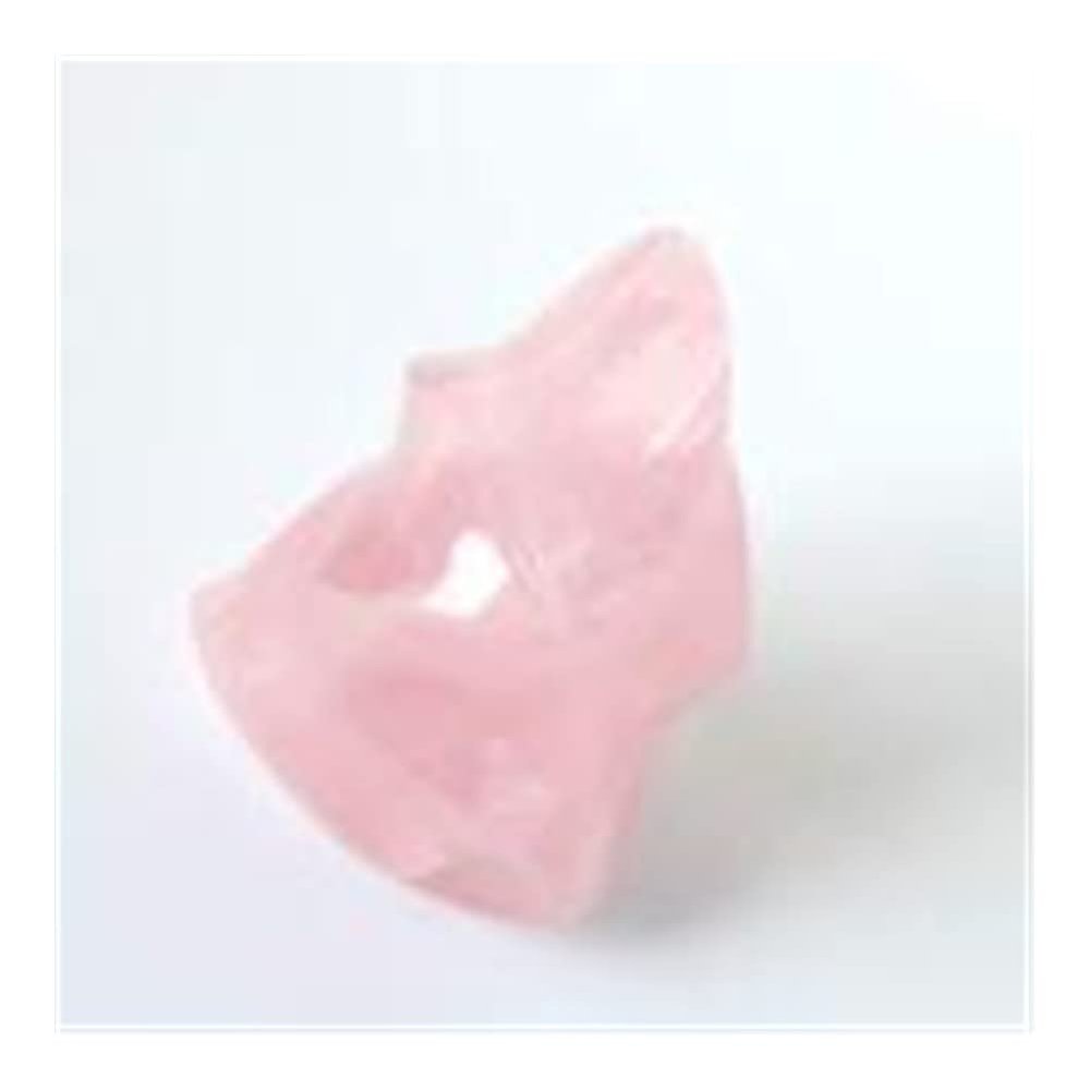 WGPHD Health & Household Natural Crystals Rose Quartz Flame Tower Point Energy Reiki Stones Room Home Office Aquarium Decoration Accessories Gemstone (Size : 450-500g)