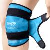 NEWGO Ice Pack for Knee Injuries Reusable, Knee Ice Pack Wrap Around Entire Knees for Replacement Surgery Recovery, Gel Cold Pack Wrap for Meniscus Tear, ACL, Swelling Pain Relief - Light Blue view 1