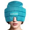 Comfcube Migraine & Headache Relief Ice Cap, 2 Hours Long Lasting Cold Therapy Wearable & Washable Form Fitting Ice Hat for Sinus & Stress Relief, Puffy Eyes, Severe Migraines, Chemo view 1