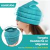 Comfcube Migraine & Headache Relief Ice Cap, 2 Hours Long Lasting Cold Therapy Wearable & Washable Form Fitting Ice Hat for Sinus & Stress Relief, Puffy Eyes, Severe Migraines, Chemo view 4