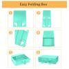 DaiUni 10.5"X7.5"X3.1" Green Magnetic Gift Box with Lid and Ribbon for Presents view 3