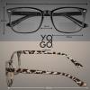 Yogo Vision Bifocal Reading Glasses for Women Men Rectangle Multifocal Readers Fashion Nerd Eyeglasses 3 Pack: Black, Clear, Grey Havana 3 view 3