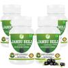 Morsan's Jambu Beej (Syzygium cumini) Capsules, Pack of 4 x 60 x 500 mg. Veg. Capsules (4) view 1