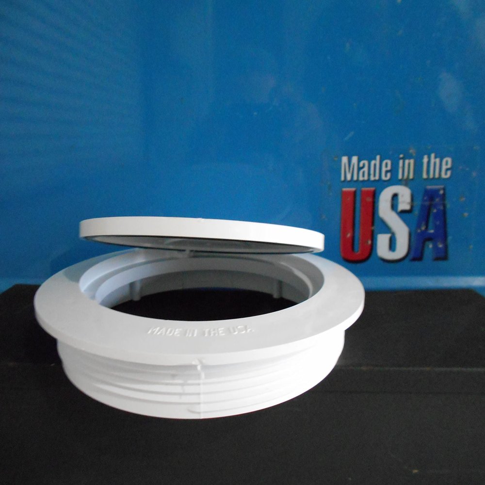 The Original 6" Home-Saver Flip Top Sewer Relief Cap. Proudly made in the USA!
