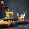 R-kay 9 Oz Clear Plastic Cups For Party - Clear Cups 100 Pack - Heavy Duty Disposable Cups/Tumblers - Plastic Wine Glasses For Parties Disposable - Plastic Cocktail Glasses - Party Cups Disposable view 2
