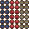 Military Java Group Coffee Pod (36) Variety Pack - Jarhead Java, Bravo Zulu Java, and Stars & Stripes Java view 1