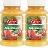 Gefen Unsweetened Apple Sauce, 23oz (2 Pack) No Sugar Added | Kosher for Passover view 1