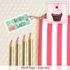 Personalized Small Tags - Set of 3 Mini ID Tags with Ball Chains - for Keys, Zippers & Small Items - [Design Theme] Collection view 2