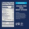 Archer Jerky Mini Beef Jerky Sticks - Grass Fed Beef Sticks Individually Wrapped, Bulk Pack, Protein Meat Snack Packs, Gluten Free, Paleo, Keto - .5 oz (Pack of 36) view 2