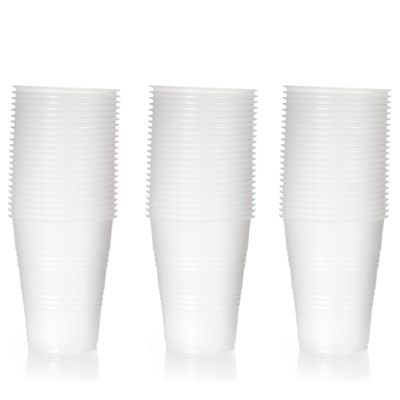 3 oz Translucent Plastic Cups - Disposable 3 Ounce Cold Drink Party Cups - Cold Drink, Soda Cups, Party Cups, Office Water Cups, Drinking Cups for Home, Events, Wedding, Parties, Takeout (2000 PACK)