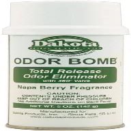 Dakota Odor Bomb Odor Eliminators - Packs by Rock Ridge (Napa Berry, 6-Pack)
