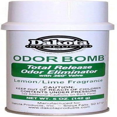 Dakota Odor Bomb Odor Eliminators - Packs by Rock Ridge (Lemon Lime, 24-Pack)