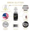 Brew Glitter Edible Drink Glitter Pump 1x 4g for Cocktails, Beer, & Beverages (Black) view 3