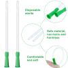 Nuanchu 90 PVC Replacement Tubings Supplies Tubes Kit Clear Replacements Hose with Flexible Rounded End for Smooth Insert (14 FR) view 3